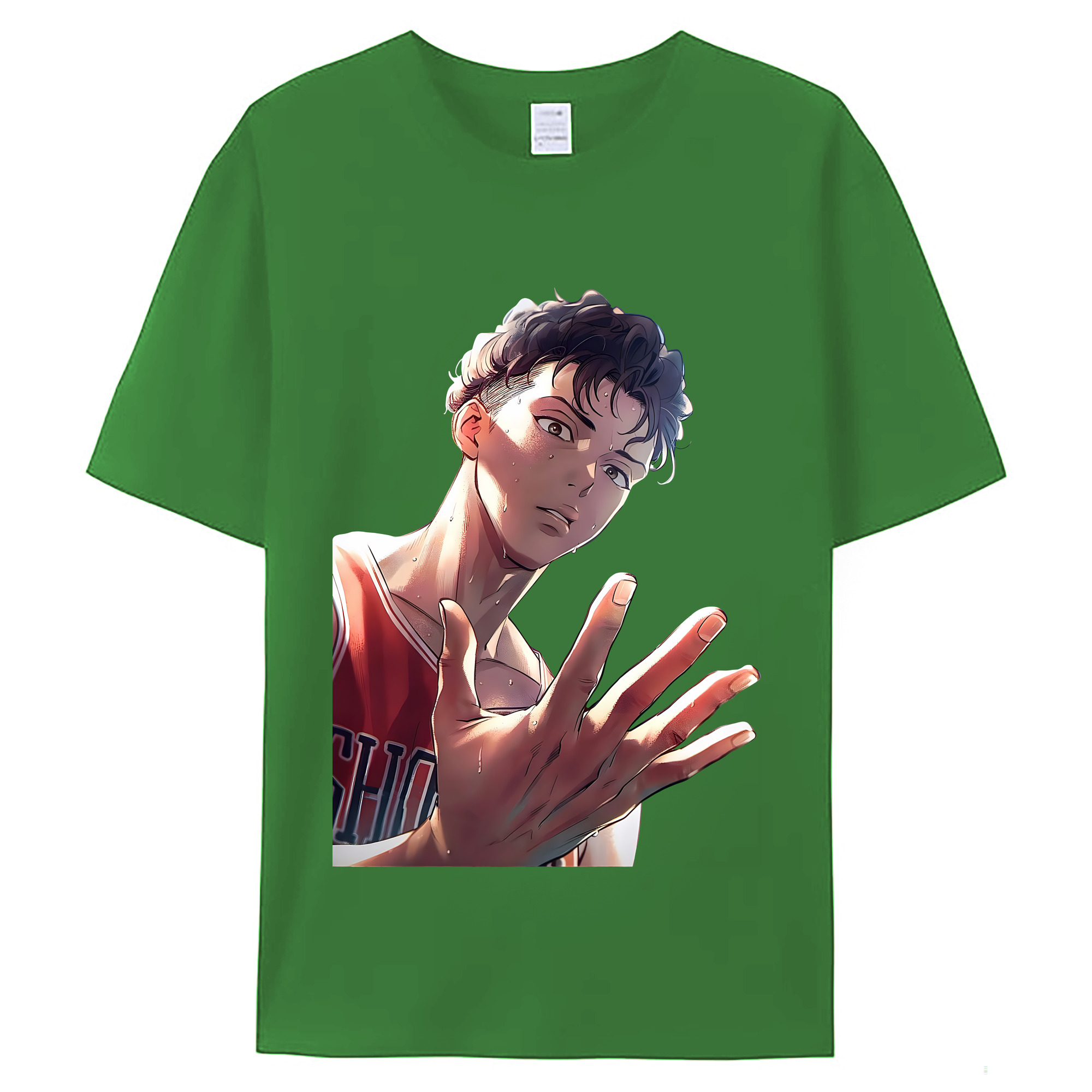 （画像用） SLAM DUNK／スラムダンク レディースカジュアルプリントTシャツ（綿100％）